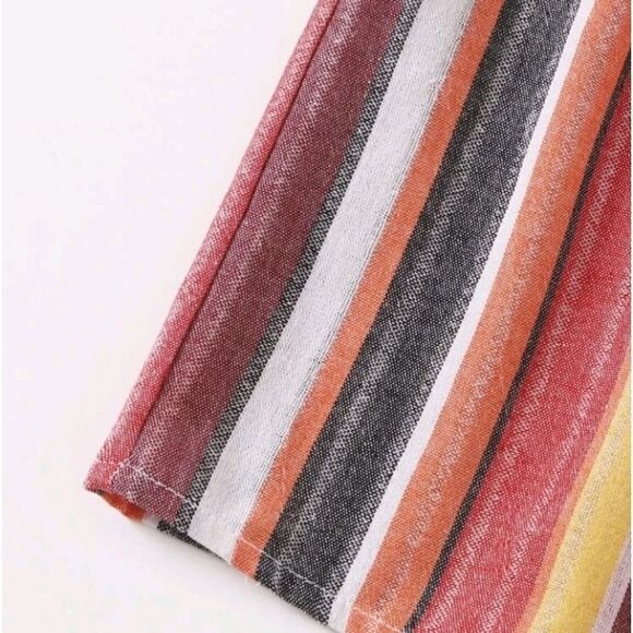 brand NEW GORGEOUS SPHAGHETTI STRAP MULTICOLORED PLUS SIZE ROMPER SZ 4X - Picture 6 of 6